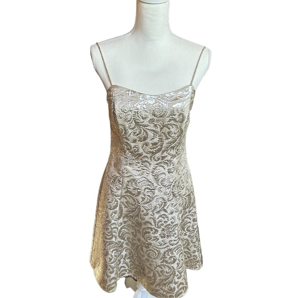 Gold dress by Waters & Waters size 10
